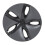 Wheel Hubcap Matte Black High Strength 104423199B 5
