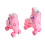2 in 1 Roller Skates Pink Roller Skates for Kids 7