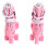 2 in 1 Roller Skates Pink Roller Skates for Kids 13