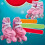 2 in 1 Roller Skates Pink Roller Skates for Kids 6