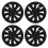 4pcs 18in Wheel Hub Cover Symmetrical Fully Wrap 1