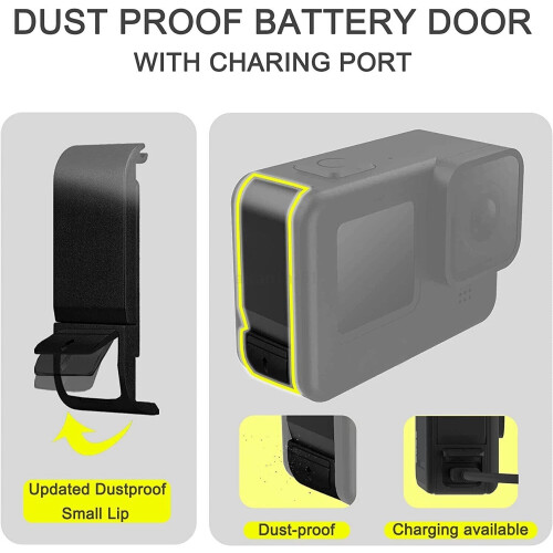 Accessories Kit for GoPro Hero 11 10 9 Black Silicone Sleeve Protective Case 2