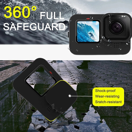Accessories Kit for GoPro Hero 11 10 9 Black Silicone Sleeve Protective Case 1