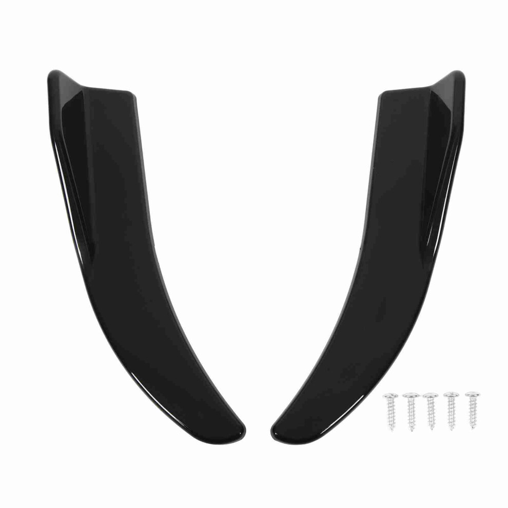 2Pcs Rear Trunk Spoiler 41.5Cm Reduce Wind Black 9121376842474