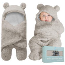 Ultra-Soft Plush Swaddle Blanket for born Registry and Toddler Boy Accessories