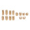 Brass Wheel Spoke Balance Weights Precise Design 6
