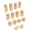 Brass Wheel Spoke Balance Weights Precise Design 4