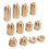 Brass Wheel Spoke Balance Weights Precise Design 4
