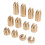 Brass Wheel Spoke Balance Weights Precise Design 2
