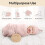 1 Set Super Soft Stretchy Swaddle Blanket for born Essentials 47 x 47 Inch 3