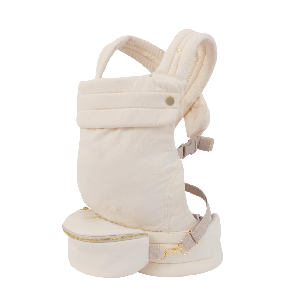 Ergonomic Baby Carrier Comfortable Babywearing Solution for borns to Toddlers 7-35 lbs