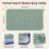 12 Pack Extra Soft and Absorbent Burp Cloths for  20''X10'' 2
