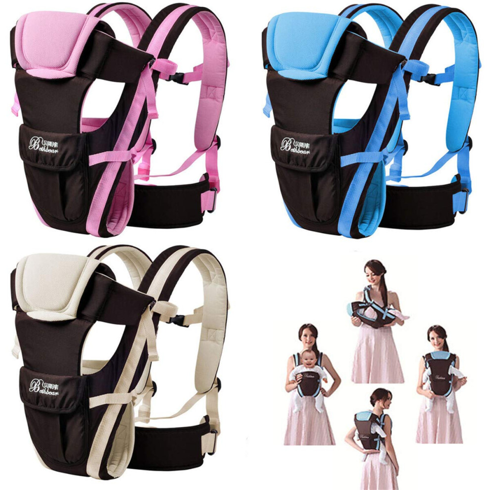 Adjustable 4 Positions 3D Ergonomic born Baby Infant Carrier