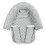 Baby Head Support and Strap Covers for Carseat Canopy Strollers and Carrier Bouncers 1