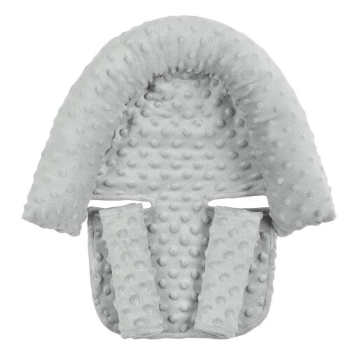 Baby Head Support and Strap Covers for Carseat Canopy Strollers and Carrier Bouncers