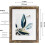 2 Set Brown Picture Frame for Wall Gallery Photo Frames 11x14 2