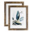2 Set Brown Picture Frame for Wall Gallery Photo Frames 11x14 1