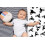 2 Baby Blankets Super Soft Cozy for born Stroller 40x30 in 4