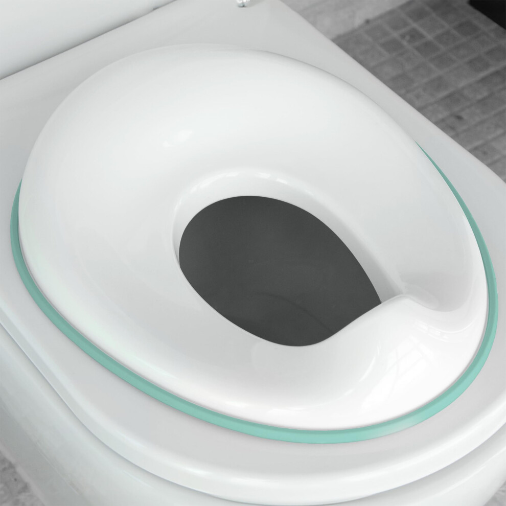 Non-Slip Potty Training Seat with Splash Guard for Round & Oval Toilets