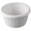 12 Pieces White Ramek 2-Ounce 1