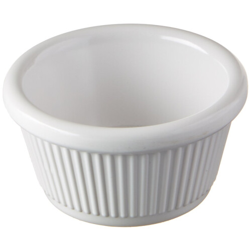 12 Pieces White Ramek 2-Ounce