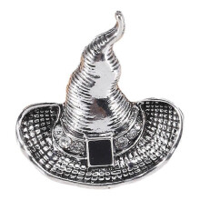 Halloween Brooch Witch Ghost Hat Zinc Alloy Brooch Pin Funny Party Jewelry Gift For Women Girls