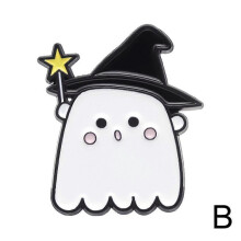 Ghost Halloween Brooch Cartoon Pumpkin Brooch Halloween Badge Halloween