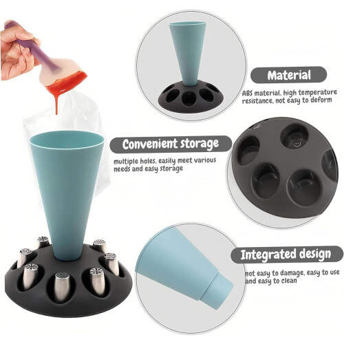 4 Pcs Piping Bag Stand for Filling Baking Accessories 2