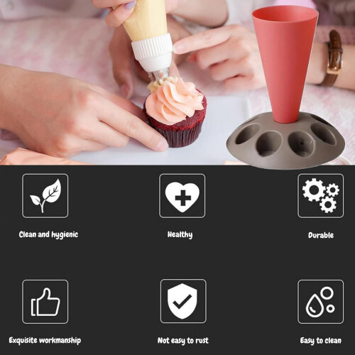 4 Pcs Piping Bag Stand for Filling Baking Accessories 1