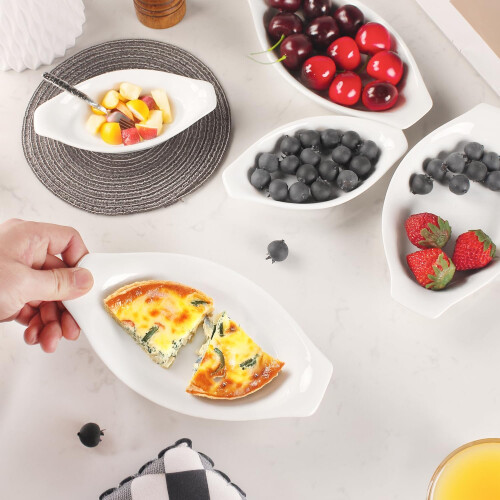 4 Set Small Baking Dishes for Kitchen Home Use 8.3 Inch 2