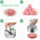 Stainless Steel Adjustable Burger Press Patty Maker for Vegetable and Meat 4.5' 2
