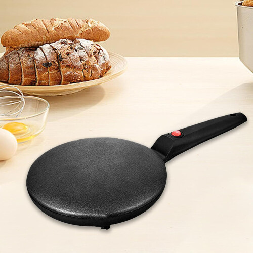 Household Compact Nonstick Crepe Machine for Eggs and Crepes 2