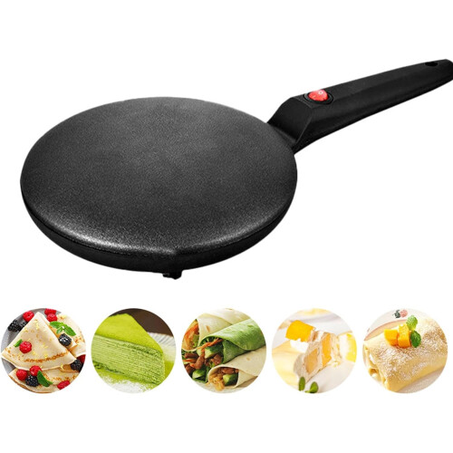 Household Compact Nonstick Crepe Machine for Eggs and Crepes 1