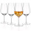 4 Set Large Handcrafted Lead-Free Crystal Glasses for Drinks 10oz/300ml 1