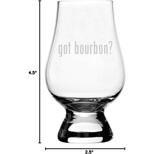 Etched Crystal Whisky Snifter Tasting Glass 5.9oz 2