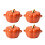 4 Set Ceramic Ramek for Baking and Casserole Dish 14 Oz 1