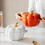 4 Set Ceramic Ramek for Baking and Casserole Dish 14 Oz 5