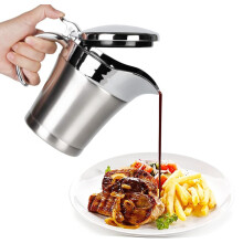 Stainless Steel Double Insulated Gravy Boat for Thanksgiving 450ML-16oz