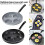 Mini Nonstick Four-Hole Fried Pan for Pancakes Breakfast Omelette 2