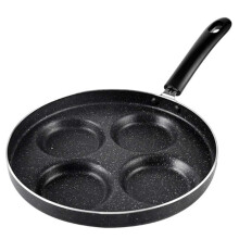 Mini Nonstick Four-Hole Fried Pan for Pancakes Breakfast Omelette
