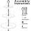 Pink Ceramic Cake Stand for Wedding Party 4