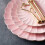 Pink Ceramic Cake Stand for Wedding Party 2