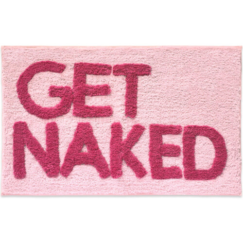 Pink Hot Pink Bath Mat Bathroom Rug 31' x 20'