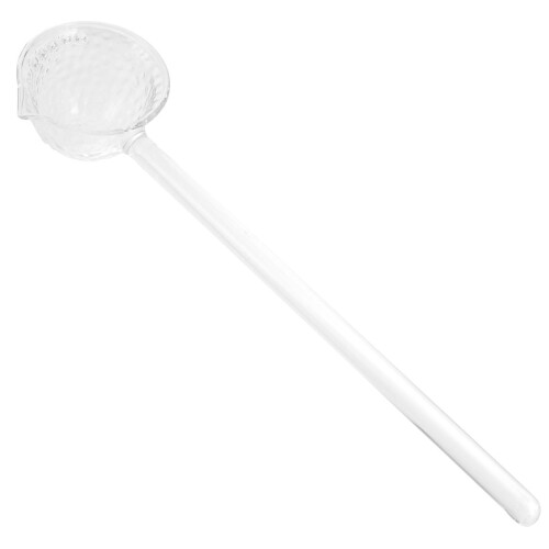 Glass Spoon Punch Ladle for Kitchen and Lab Use