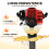 52cc Tree Digger Machine 2-Stroke Gas Powered Portable Excavator 7