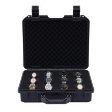 12 Watch Box Hard Case Travel Storage Waterproof Shockproof