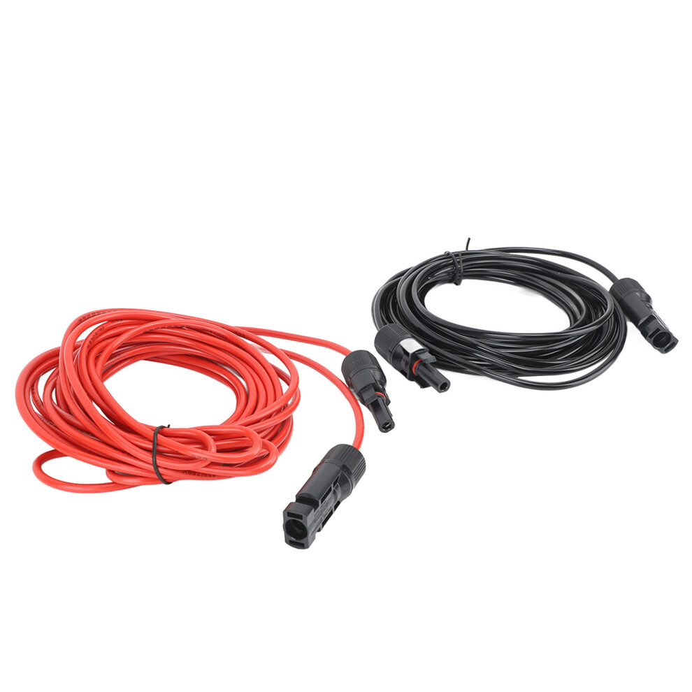 6M 2.5Mmâ² 12Awg Solar Panel Extension Cable Red Black 5031327563997