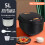 5L Rice Cooker Intelligent Heating Fast Cooking High-fire Appoin 1