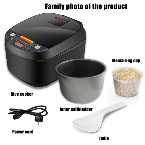 5L Rice Cooker Intelligent Heating Fast Cooking High-fire Appoin 2