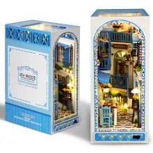 Book Nook Kit DIY Miniature Dolls House, DIY Book Nook Kit House Kit